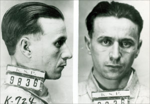 Fred Barker's mugshot