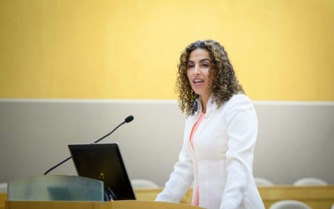 Sahar Aziz at Buck Franklin Lecture