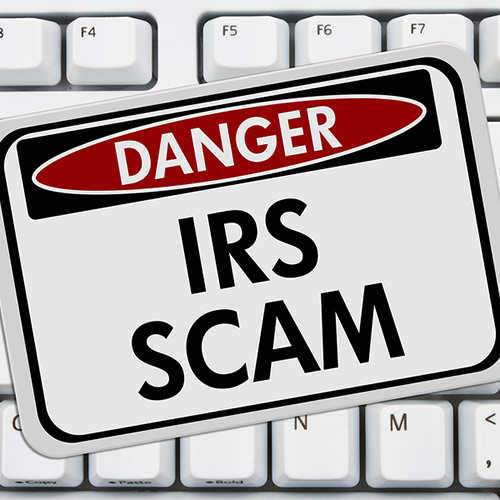 Tax Scam graphic