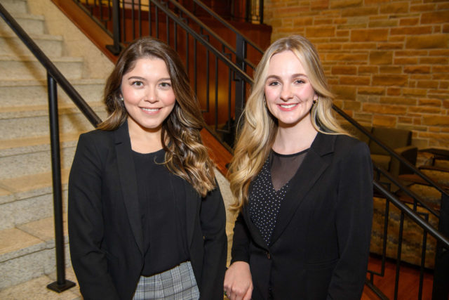 Valeria Rivera and Ashley Vinson