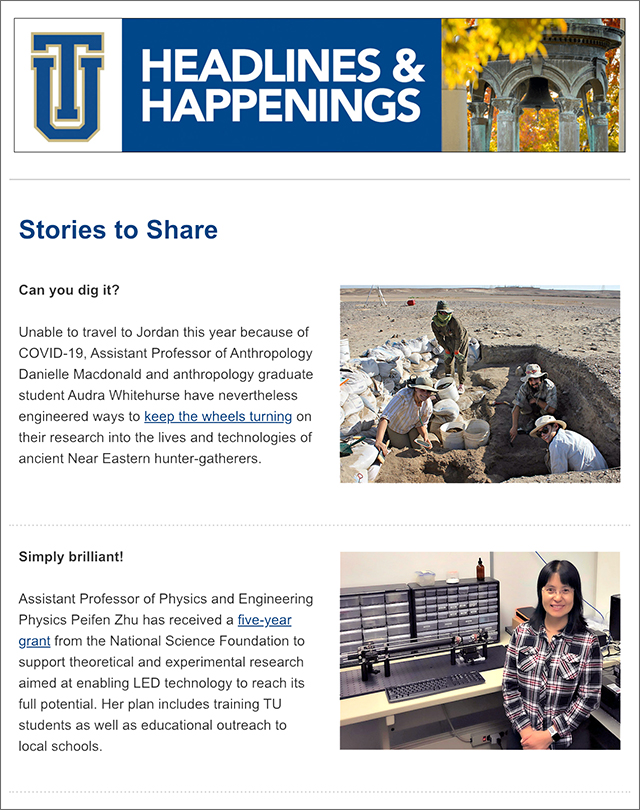 Headlines & Happenings