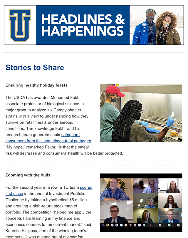 Headlines & Happenings