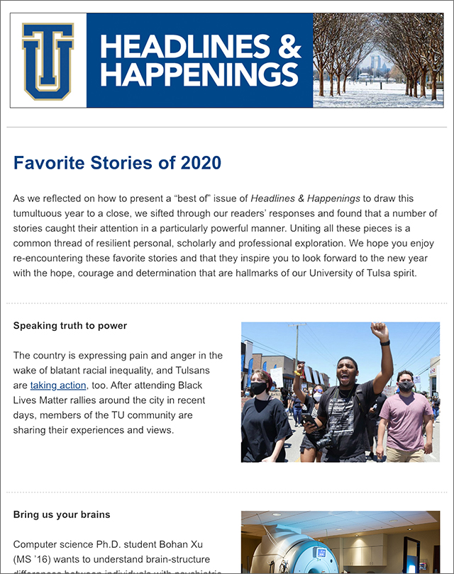 Headlines & Happenings