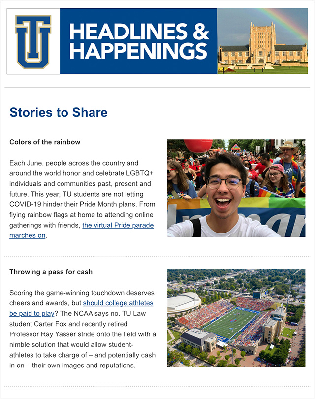 Headlines & Happenings