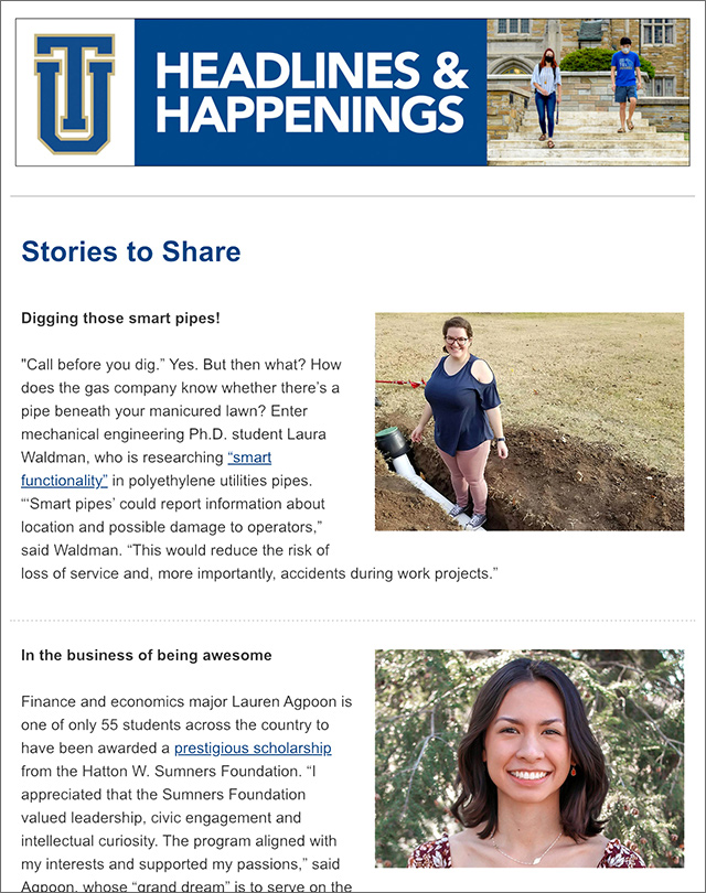 Headlines & Happenings