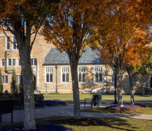 University of Tulsa campus in fall