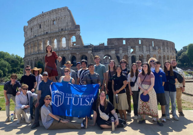 UTulsa study abroad students