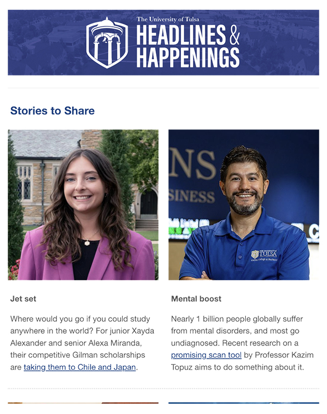 Headlines & Happenings