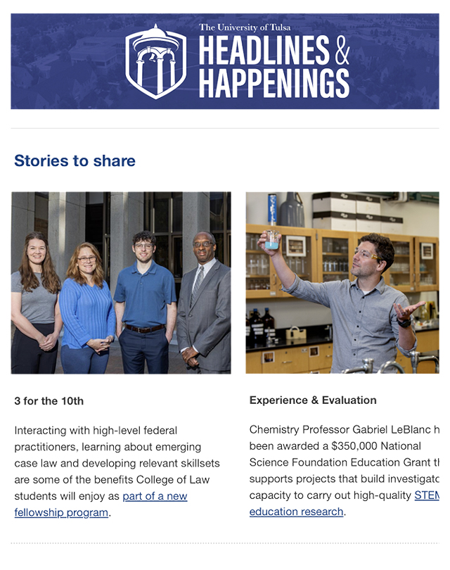 Headlines & Happenings