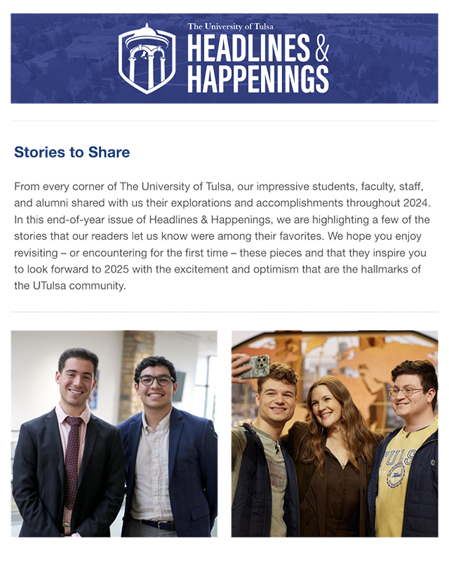 Headlines & Happenings