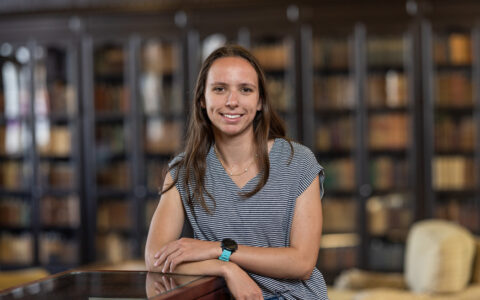 Anastasia Small, sophomore mixes love for languages with a passion for cross-country