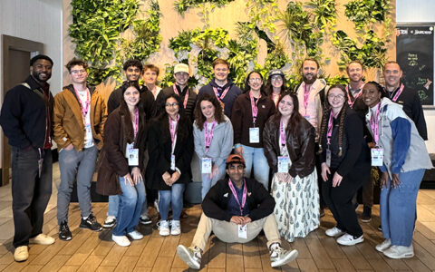 Photograph of CCB students and faculty