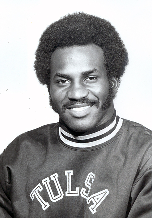 Photograph of Julius Tennon as a UTulsa student