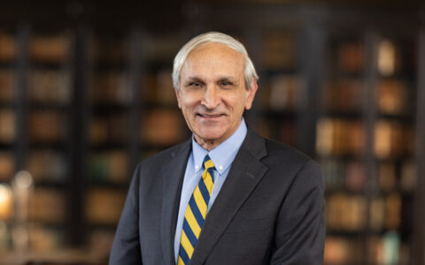 Portrait of Dr. McQueen, interim chair of McDougall School of Petroleum Engineering.