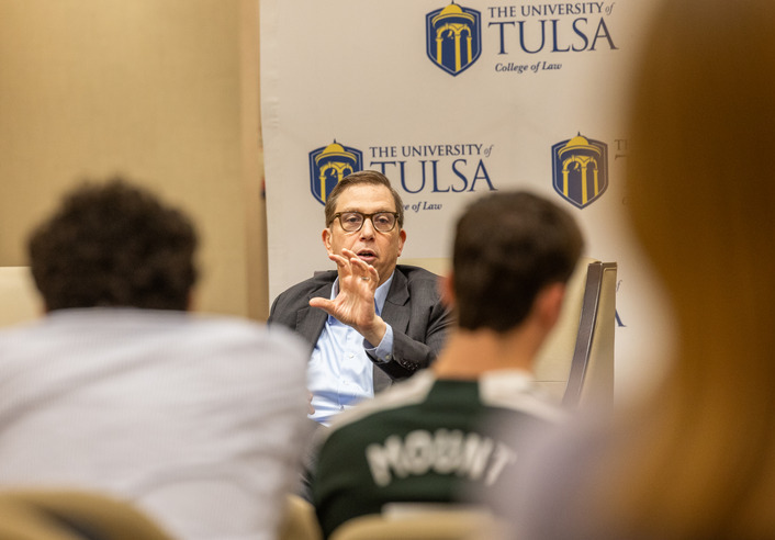 Hager Lecture: Speaker at The University of Tulsa College of Law.