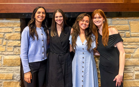 Four students honored at Energy Law Journal banquet