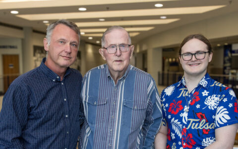 Scott, Norm and Erik Asbjornson (Not pictured: Andrik Ramirez)