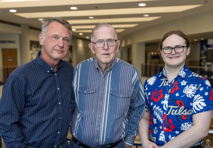 Scott, Norm and Erik Asbjornson (Not pictured: Andrik Ramirez)