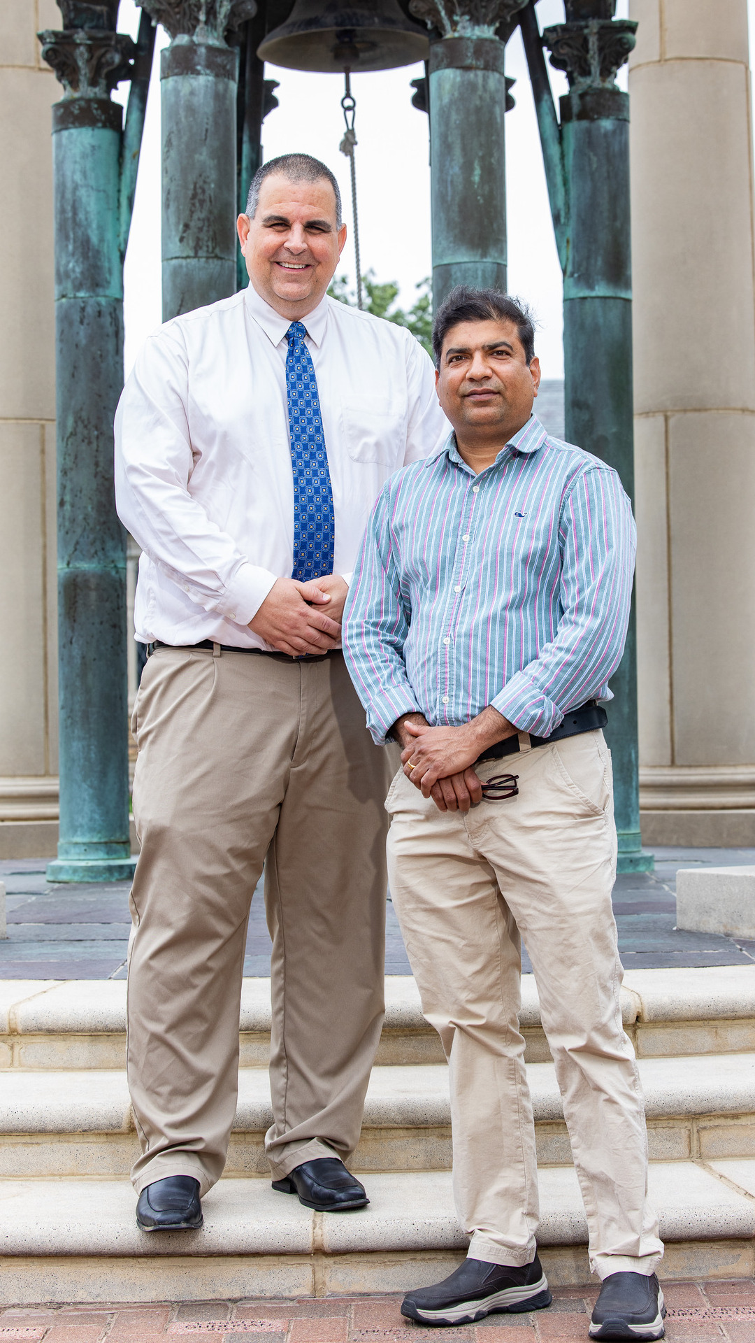 TU's brain health researchers, Dr. Mohamed E. El-Masry and Dr. Abdu F. El-Amin.