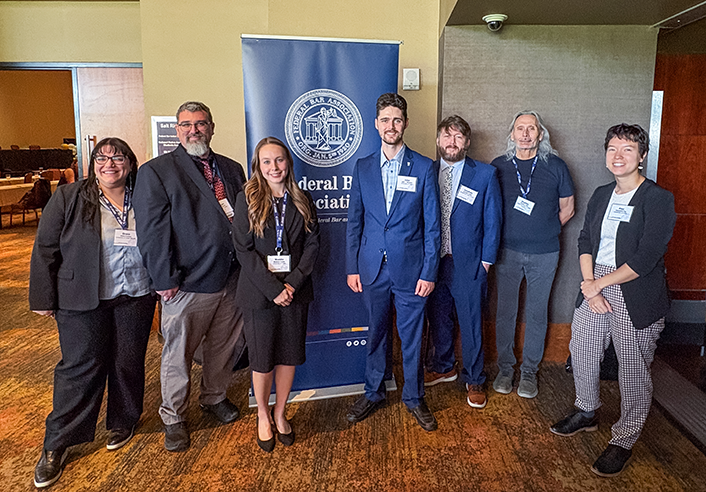 UTulsa Law students at the Federal Bar Association Indian Law Conference