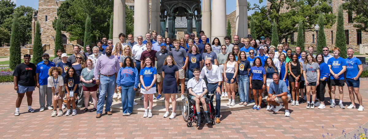 UTulsa students, parents, alumni and families at Kendall Bell