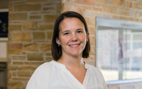Speech-language pathologist smiling