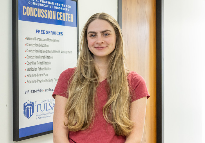 Student at Concussion Center