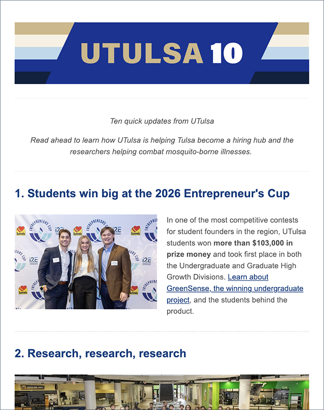 UTulsa 10