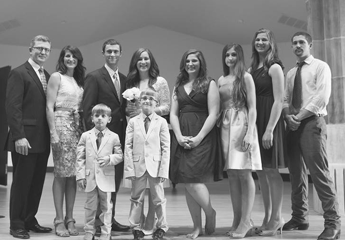 McGouran siblings in formal attire