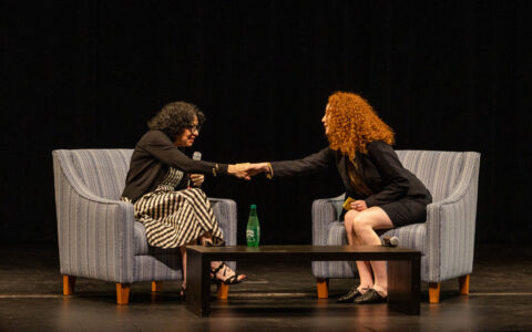 Sonia Sotomayor in student conversation
