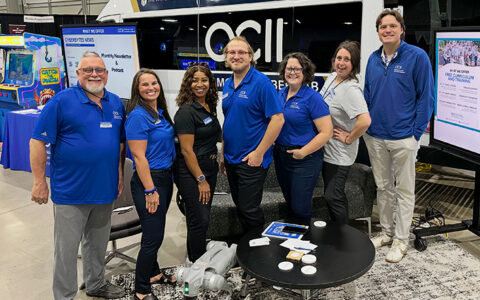 Oklahoma Cyber Innovation Institute team at event