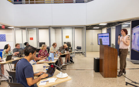 AI education class at UTulsa